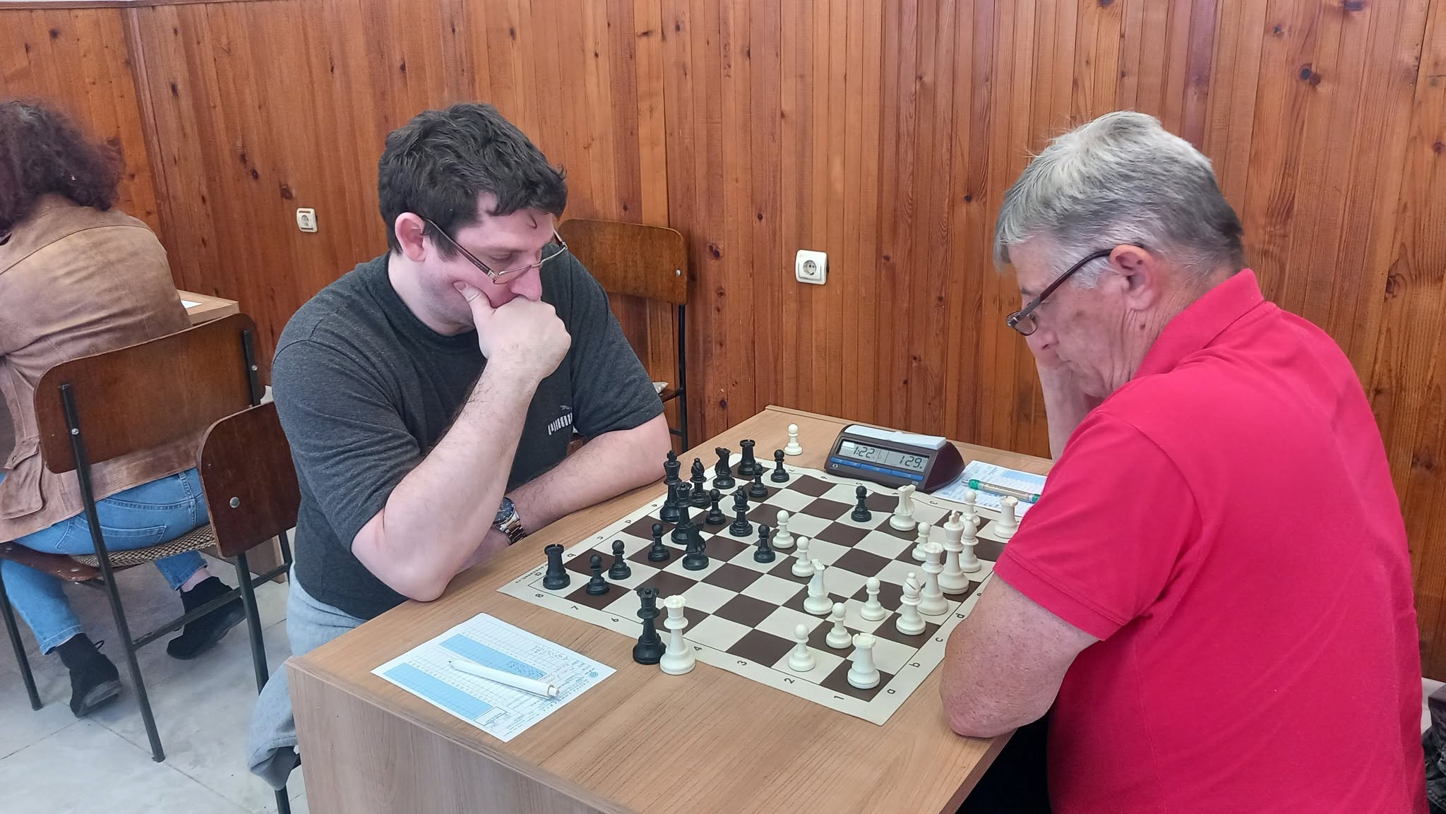 photo of chess players