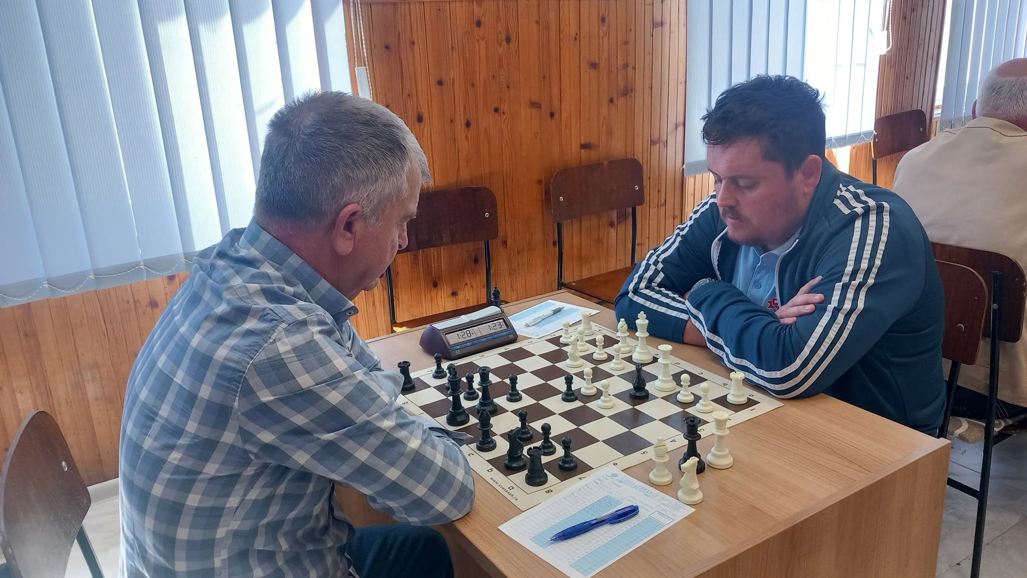 photo of chess players