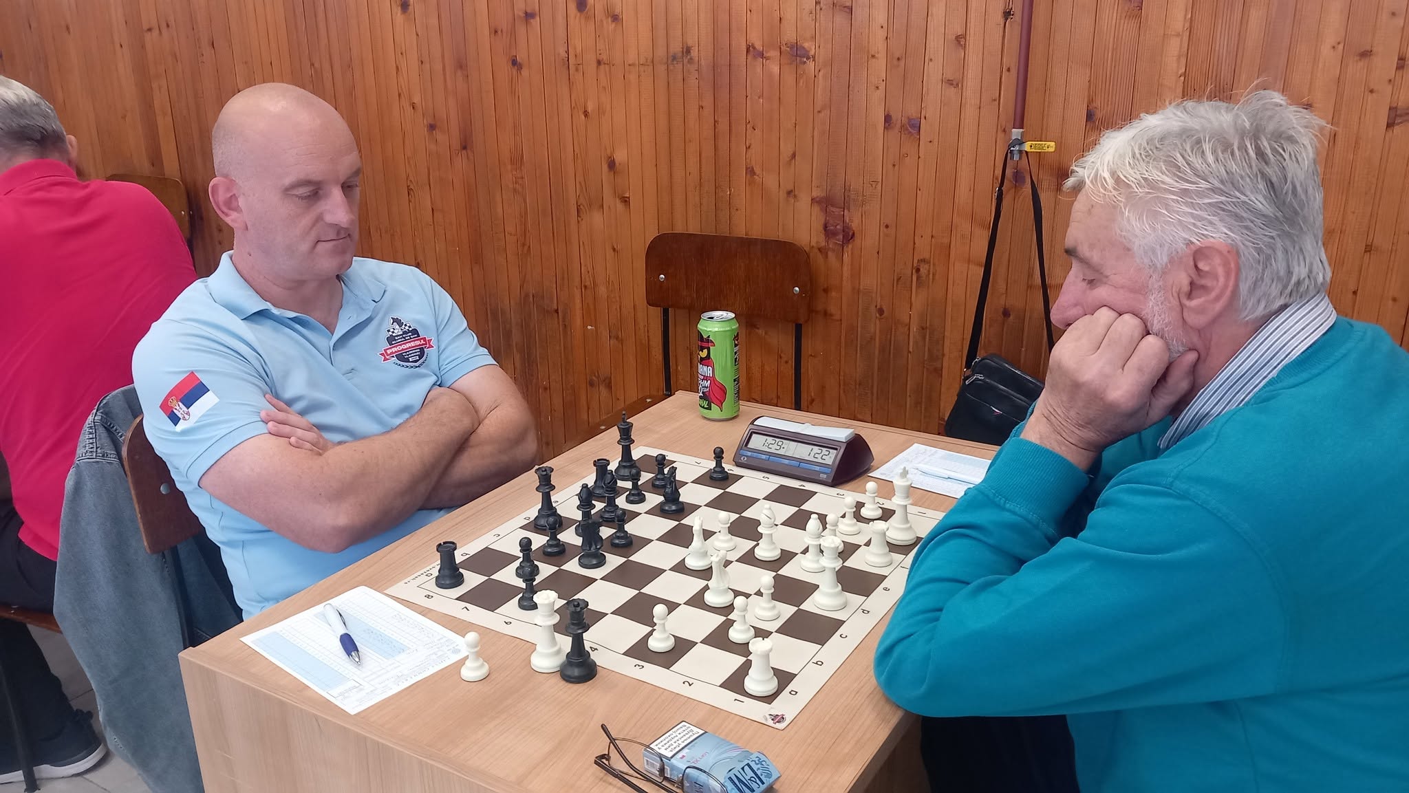 photo of chess players