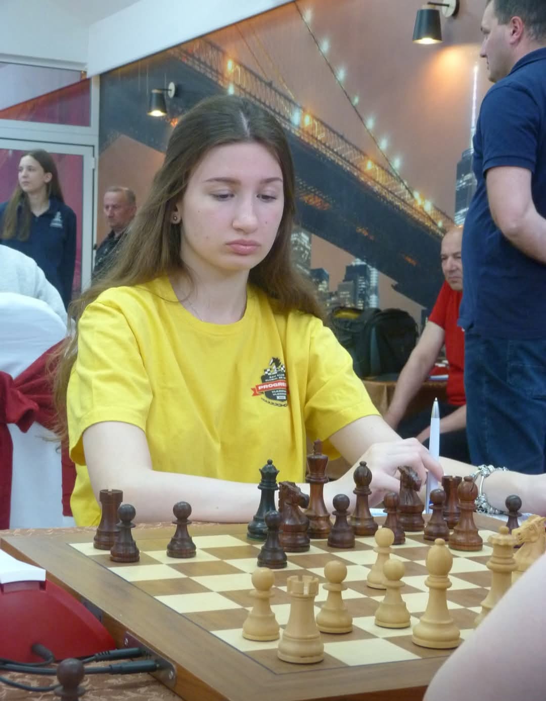 photo of chess players