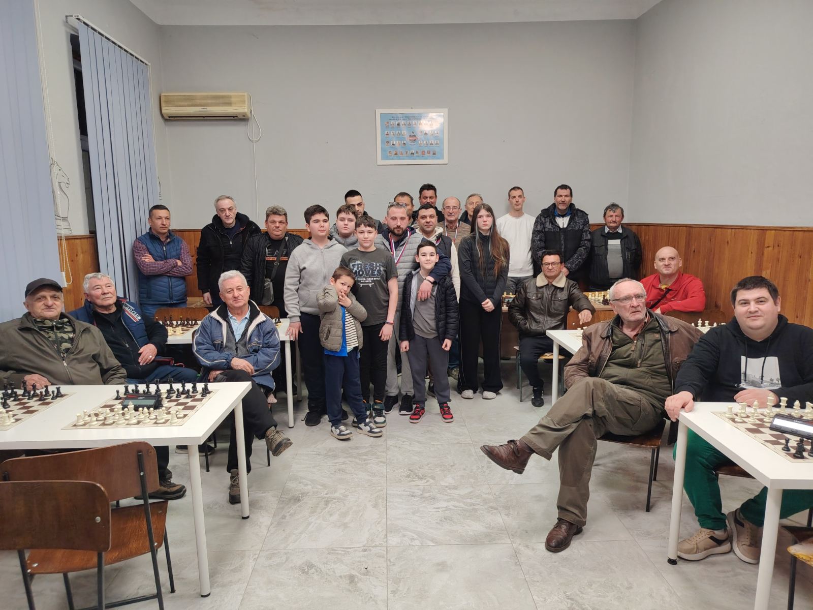 photo of chess players