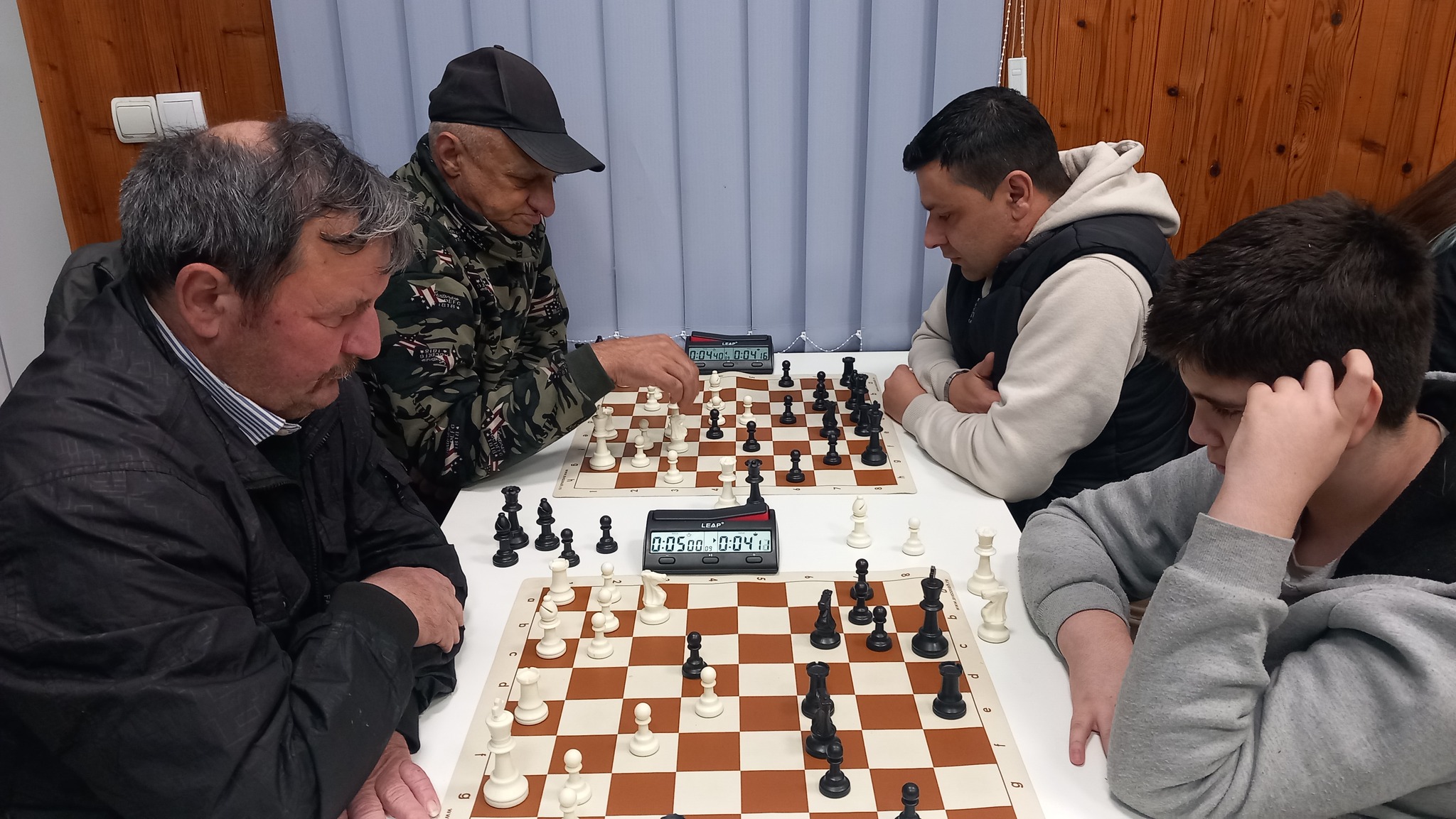 photo of chess players
