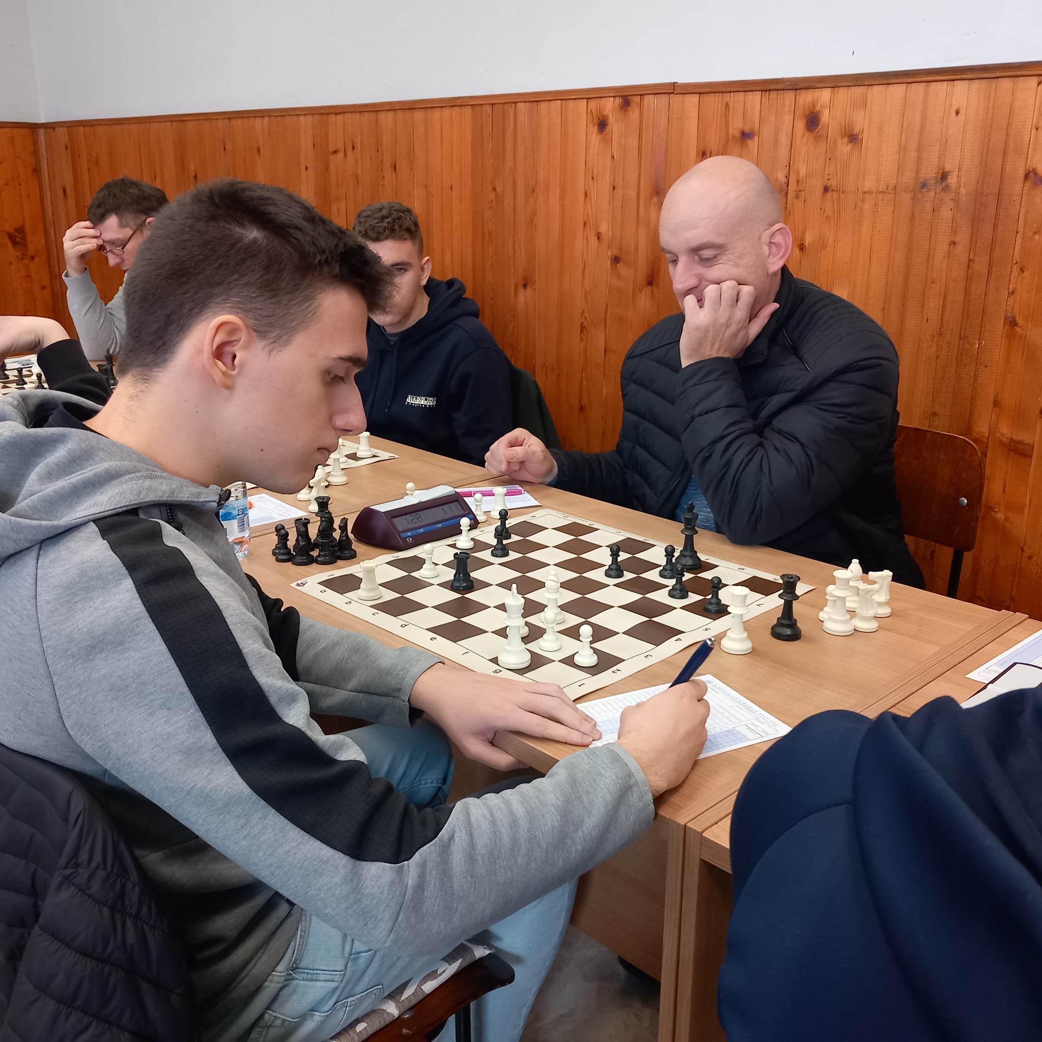 photo of chess players