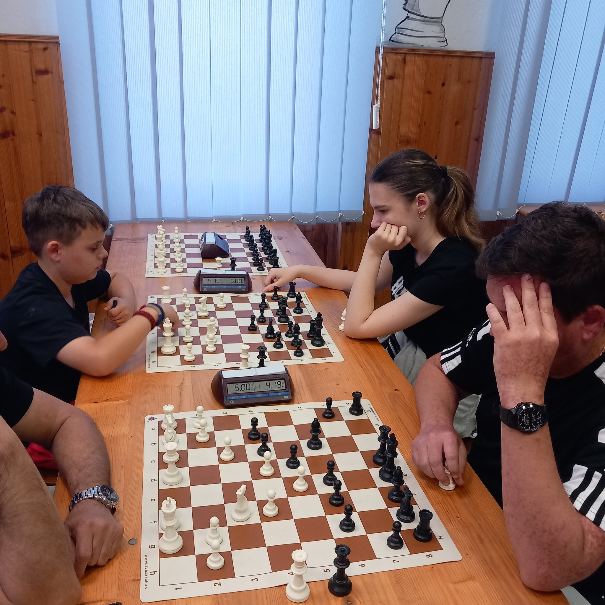 photo of chess players