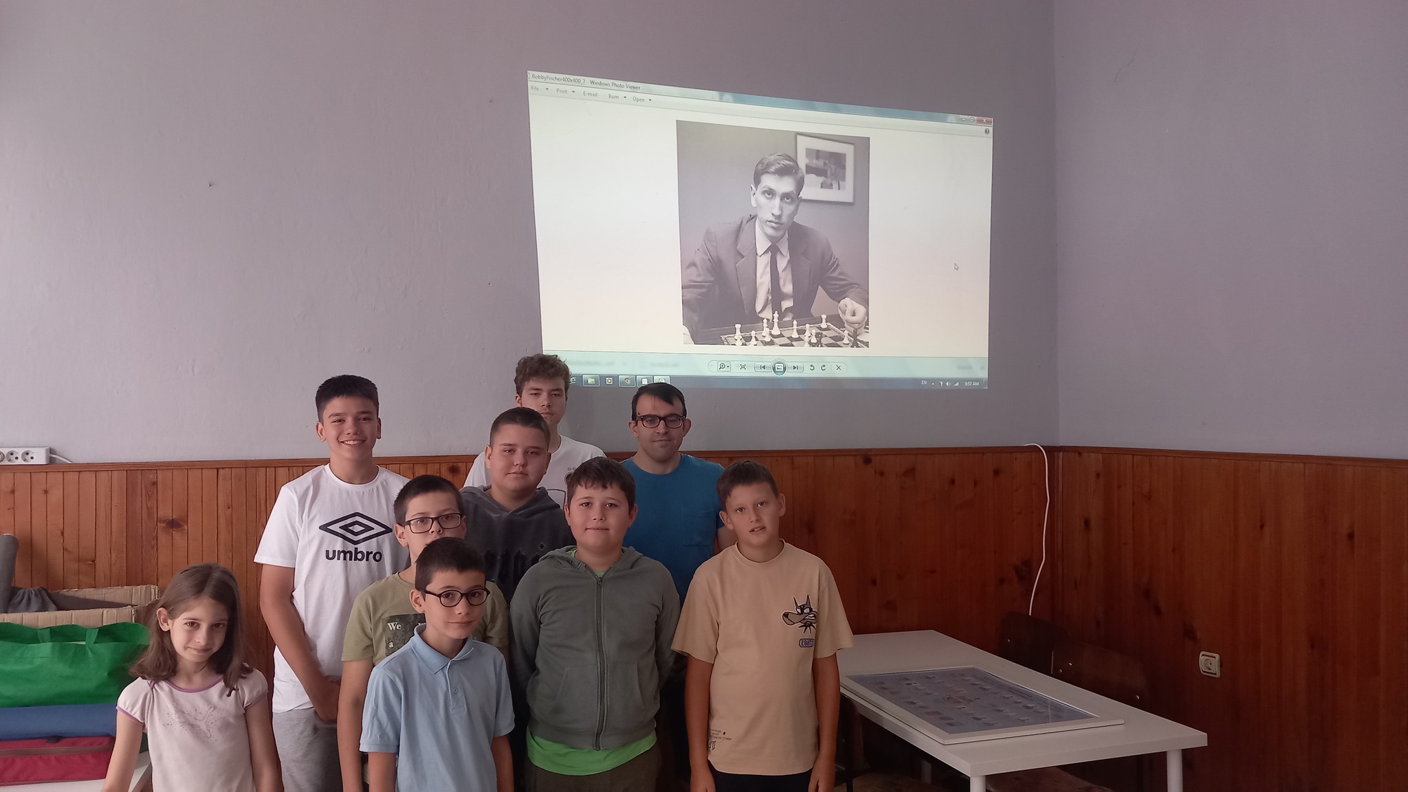 photo of chess players