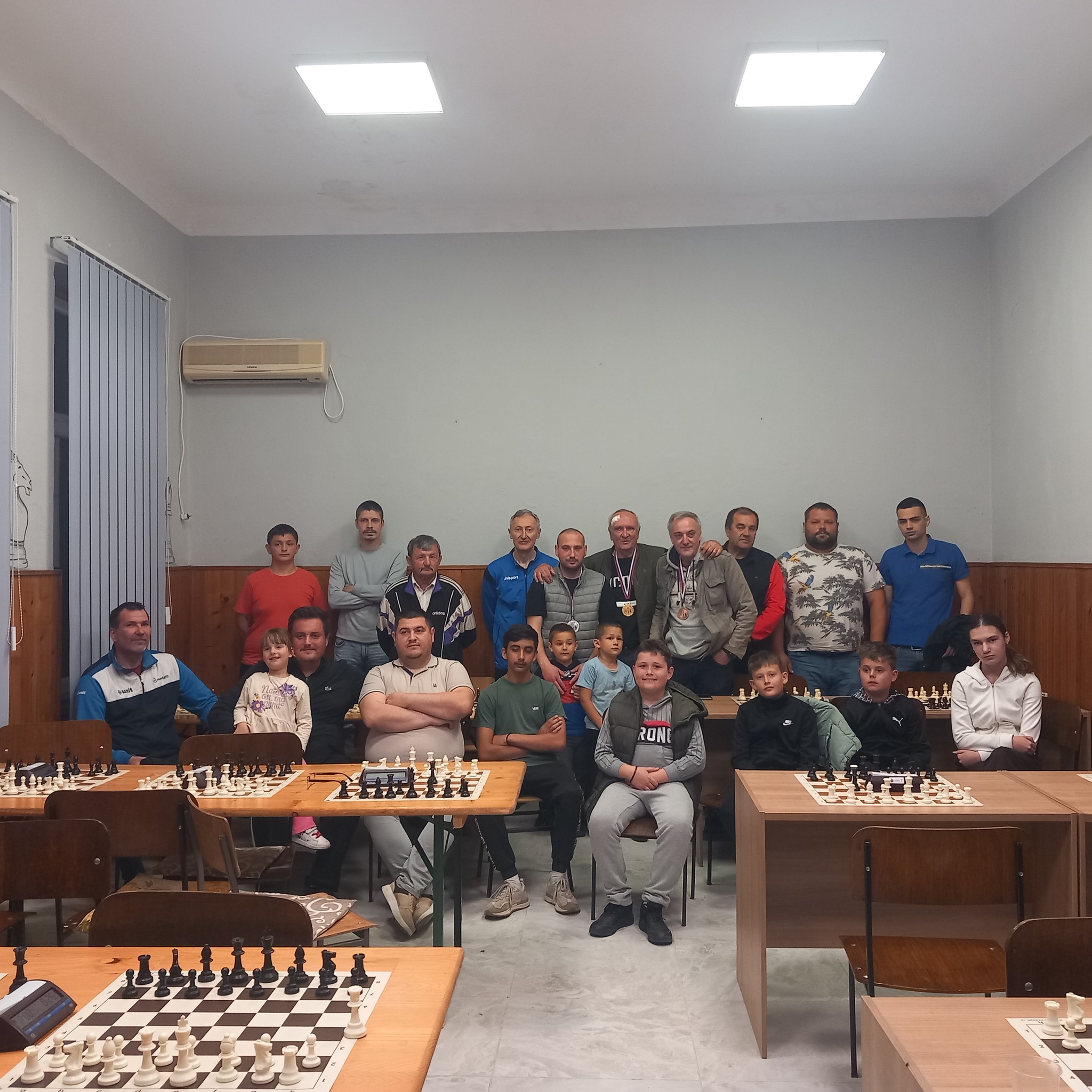 photo of chess players
