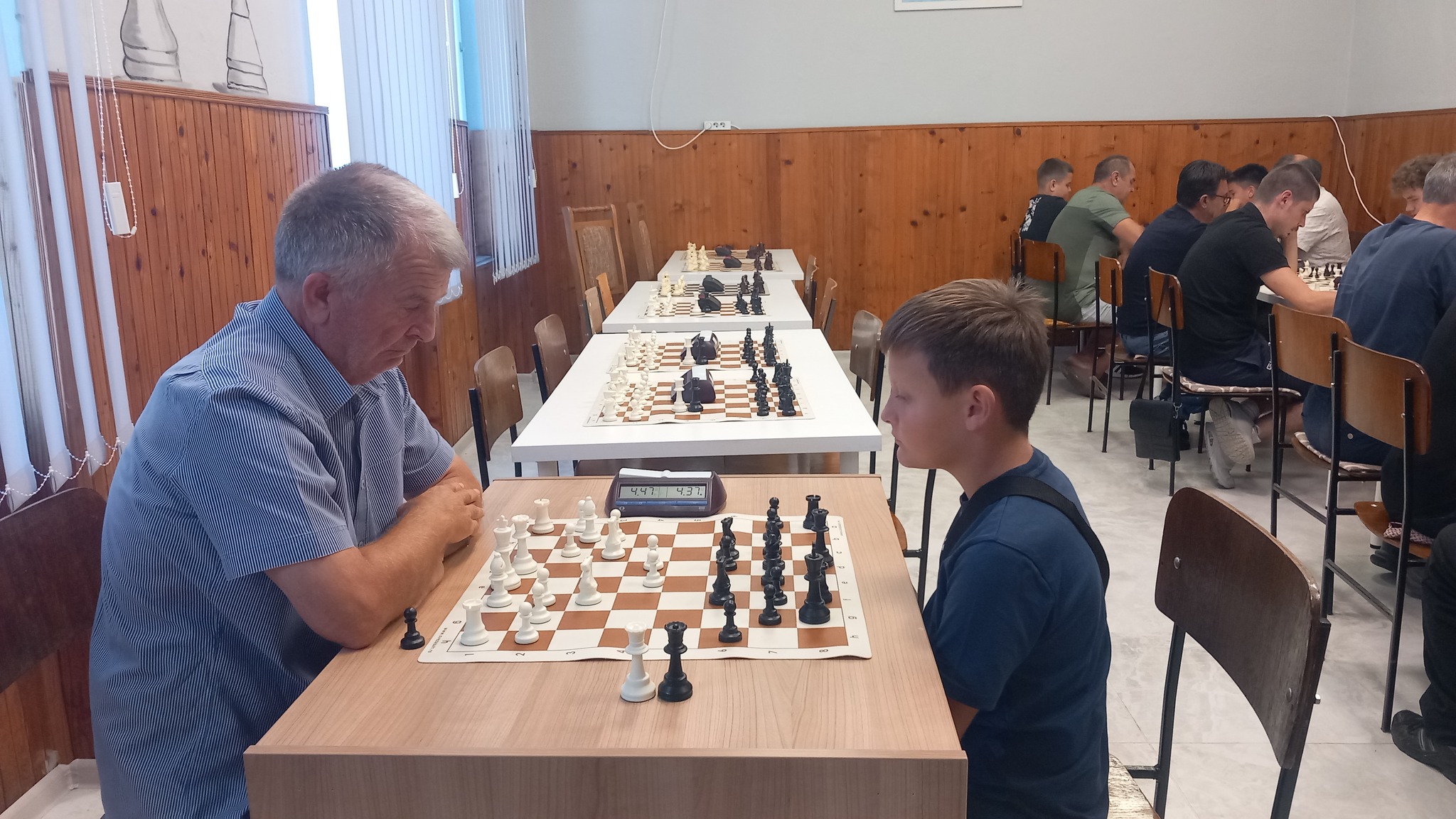 photo of chess players