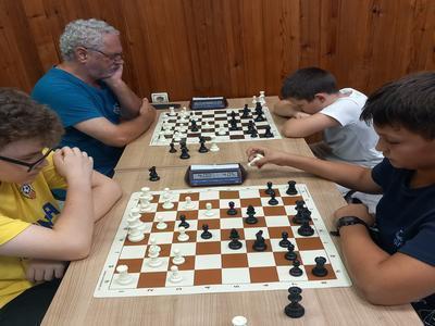 photo of chess players