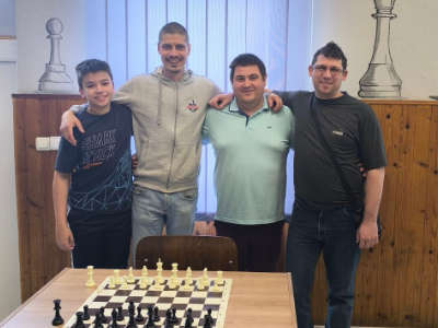 photo of chess players in tournament